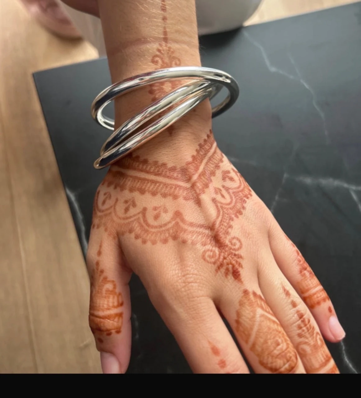 925 silver bangle – photo 3